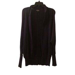 Express Blue Knit Cardigan M